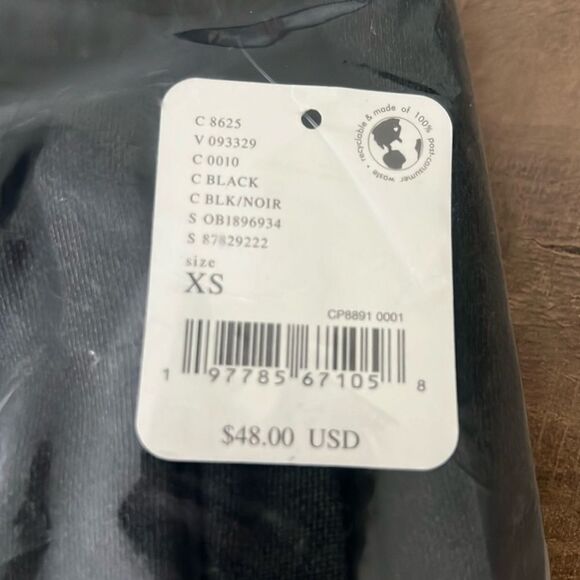 Free People Black Sprint To The Finish Shorts XS - Picture 8 of 8